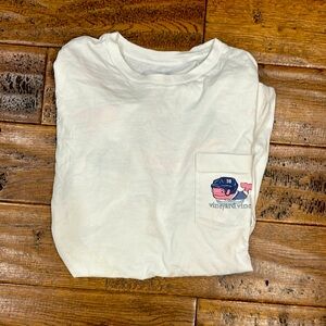 Vineyards Vines LS Hockey tee- Size Medium